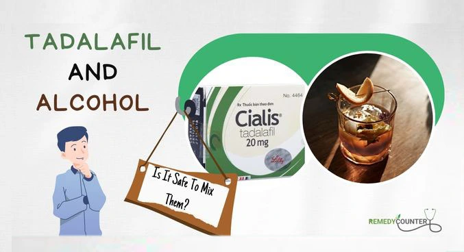 Can you drink alcohol with Tadalafil?